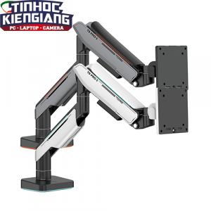 Giá treo màn hình Human Motion T9 Pro II(23" - 43")(Trắng/Xám)