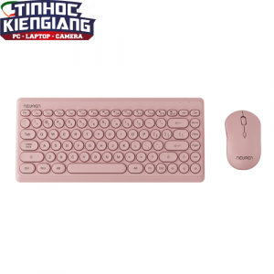 Combo Phím Chuột Không Dây NEWMEN D928 Hồng