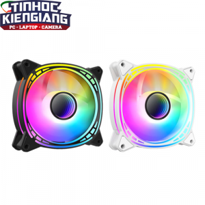 Fan case GX120 ARGB Black/White