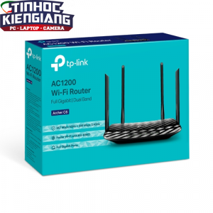Router Wifi TP-Link Archer C6 V2 MU-MIMO Gigabit AC1200 4 Antens