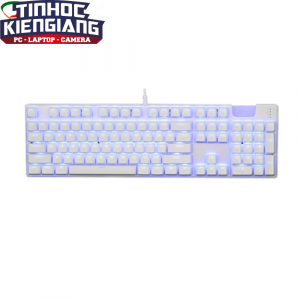 Bàn phím cơ E-DRA EK312 White (Blue Switch)