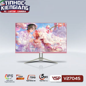 Màn hình LCD 27'' VSP V2704S FullHD 75Hz 5ms IPS Pink