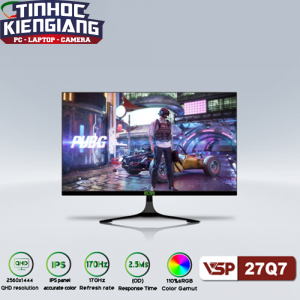 Màn hình LCD 27'' VSP ELSA 27Q7 2K QHD 170Hz 2.5ms IPS