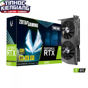 Card Màn Hình - VGA ZOTAC GAMING GeForce RTX 3050 Twin Edge 8GB GDDR6 (ZT-A30500E-10M)