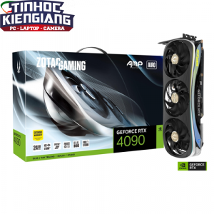 Card Màn Hình - VGA ZOTAC RTX 4090 Amp Extreme Airo 24GB GDDR6X (ZT-D40900B-10P)