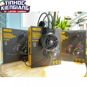 Tai nghe Gaming T-WOLF H140 (7.1, RGB LED, USB)