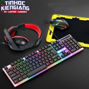 Combo Bộ Bàn Phím Chuột T-Wolf TF240 4 IN 1