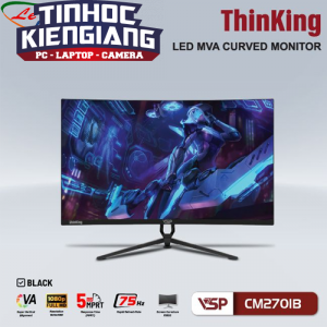 Màn hình Cong LCD 27 INCH VSP CM2701B FullHD 75Hz 5MS IPS ĐEN