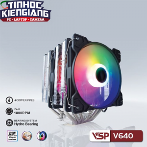 Fan CPU VSP V640 LED ARGB