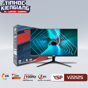 Màn hình LCD 22 INCH VSP V2212S FullHD 100Hz 2MS VA Đen