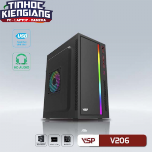 Vỏ máy tính VSP V206 Đen