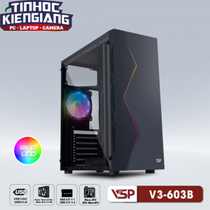 Vỏ máy tính VSP V3-603B Led RGB