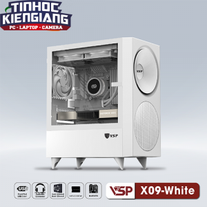 Vỏ máy tính VSP X09 Trắng (No Fan)