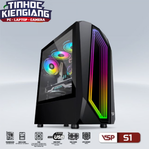 Vỏ máy tính VSP S1 Đen (No Fan)
