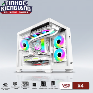 Vỏ máy tính VSP AQuanaut X4 Trắng (No Fan)