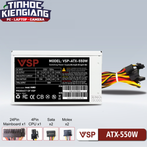 Nguồn máy tính VSP ATX 550W (Tray)