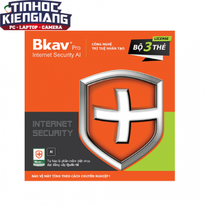 Phần mềm diệt virus BKAV Pro Internet Security AI 3PC/1 năm