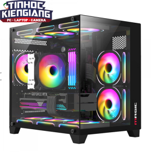 Vỏ máy tính MAGIC AQUA-M Ultra Plus (M-ATX) - BLACK