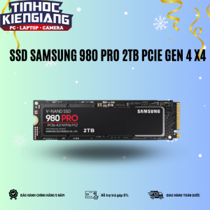 Ổ Cứng SSD Samsung 980 Pro 2TB PCIe Gen 4.0 x4 NVMe V-NAND M.2 2280 Chính Hãng (MZ-V8P2T0BW)