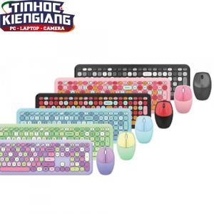 Combo Phím Chuột Không Dây MOFII 666