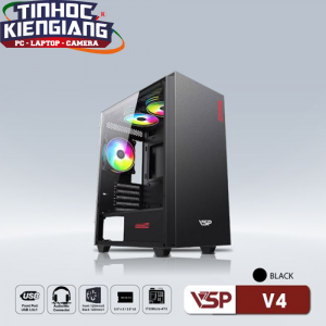 Vỏ máy tính VSP V4 Đen