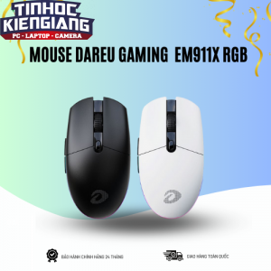 Chuột Không Dây Gaming Dareu EM911X RGB