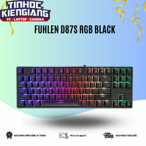Bàn phím cơ Fuhlen D87s RGB (Red/Blue/Brown Switch)