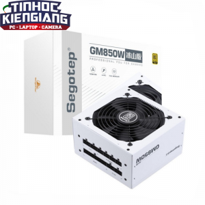 Nguồn máy tính SEGOTEP GM850W 80 Plus Gold FULL MODULAR - ATX3.0+PCIE 5.0 White