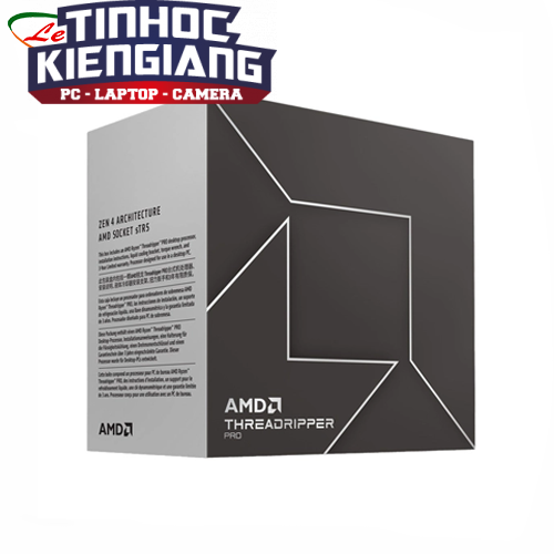 CPU AMD Ryzen Threadripper Pro 7965WX (4.2GHz Up To 5.3GHz | 24 Cores/ 48 Threads | 128MB Cache| PCIe 5.0)