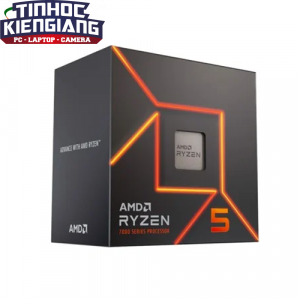 CPU AMD Ryzen 5 7600 (3.8 GHZ UPTO 5.1GHZ / 38MB / 6 CORES, 12 THREADS / 65W / SOCKET AM5)