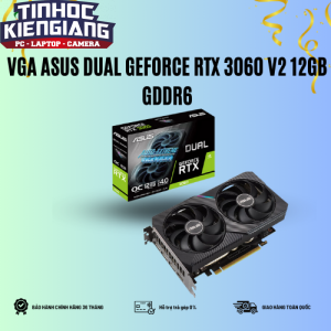 Card màn hình - VGA ASUS Dual GeForce RTX 3060 V2 12GB GDDR6 (DUAL-RTX3060-12G-V2)
