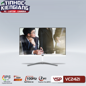 Màn hình LCD 24 INCH VSP VC242I FullHD 100Hz 2MS IPS TRẮNG