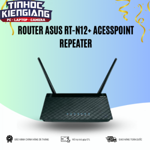 Thiết bị mạng - Router Asus RT-N12+ Acesspoint repeater [ƯU ĐÃI CỰC SỐC]