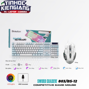 Combo Bàn phím & Chuột máy tính Bosston 803 + BS12