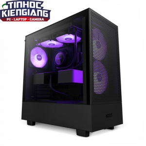 Vỏ máy tính NZXT H5 FLOW RGB BLACK/WHITE