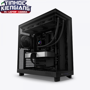Vỏ máy tính NZXT H6 FLOW BLACK/WHITE