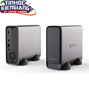 Thiết bị lưu trữ NAS ORICO CD3520 MetaBox Mini 1 Bay (CD3520-EU-GY-BP)