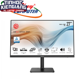 Màn hình LCD đồ họa MSI Modern MD272QP 27inch 2K 75Hz 4ms IPS Loa