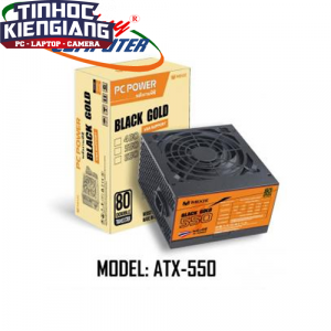 Nguồn máy tính Mixie ATX 550W Màu Đen - Hàng Chính Hãng