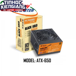 Nguồn máy tính Mixie ATX 650W Màu Đen - Hàng Chính Hãng