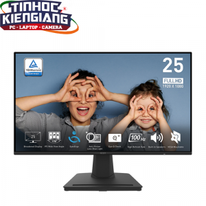 Màn hình LCD MSI PRO MP252 24.5 inch/100hz/IPS/Loa/Cổng DP Chính Hãng