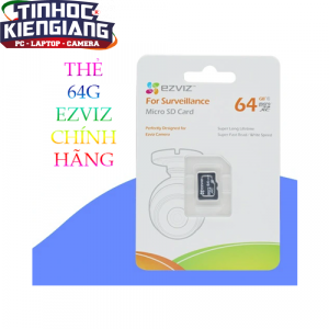 Thẻ nhớ giám sát MicroSD EZVIZ 64Gb Chính Hãng