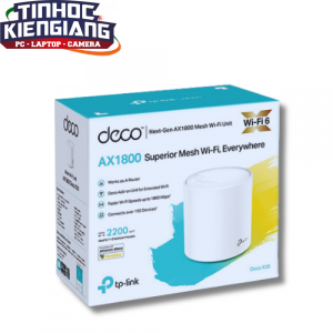 Thiết bị mạng - Router Wifi Mesh TP-Link Deco X20 1-pack WIFI 6 AX1800