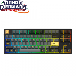 Bàn phím cơ không dây DAREU EK87 PRO – BLACK GOLDEN