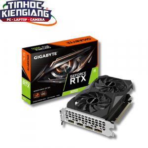 Card màn hình VGA Gigabyte GeForce RTX 3050 Windforce OC 6GB (N3050WF2OC -6GD)