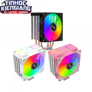 Tản Nhiệt Khí ALSEYE N120 SK2011 RGB Black/White/Pink