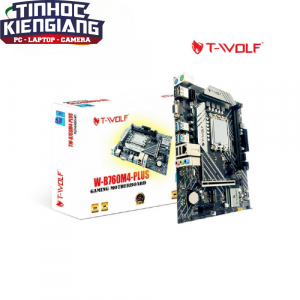 MAINBOARD T-WOLF TW-B760M4 PLUS (LGA1700/CPU Gen 12-13-14th/2*DDR4/DP-HDMI-VGA/LAN 1000/2*NVMe-M.2 Sata)/M.2 Wifi/PCIe16X/PCIe1X)