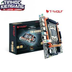 MAINBOARD T-WOLF Xeon TW-X99D4M (LGA2011V3-V4/4*DDR4(Chạy được Ram thường)/Lan 1000/NVMe/PCIe16X/PCIe1X)