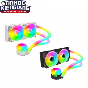 Tản Nhiệt Nước COOLMOON AOSOR AS240 ARGB (Đen/Trắng)