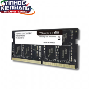 Ram Laptop TeamGroup Elite 8GB DDR4-3200Mhz (TED48G3200C22-S01)